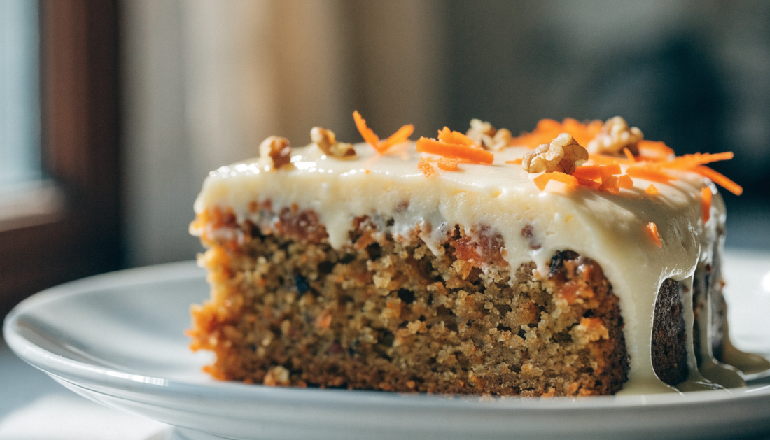 Bizcocho de zanahoria con xilitol receta saludable